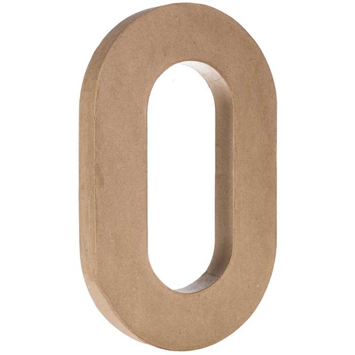 Paper Mache Letter O 16" Hobby Lobby 1058783